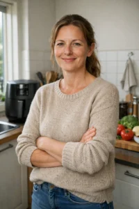 Marieke van Dijk, airfryer expert in haar eigen keuken author bio